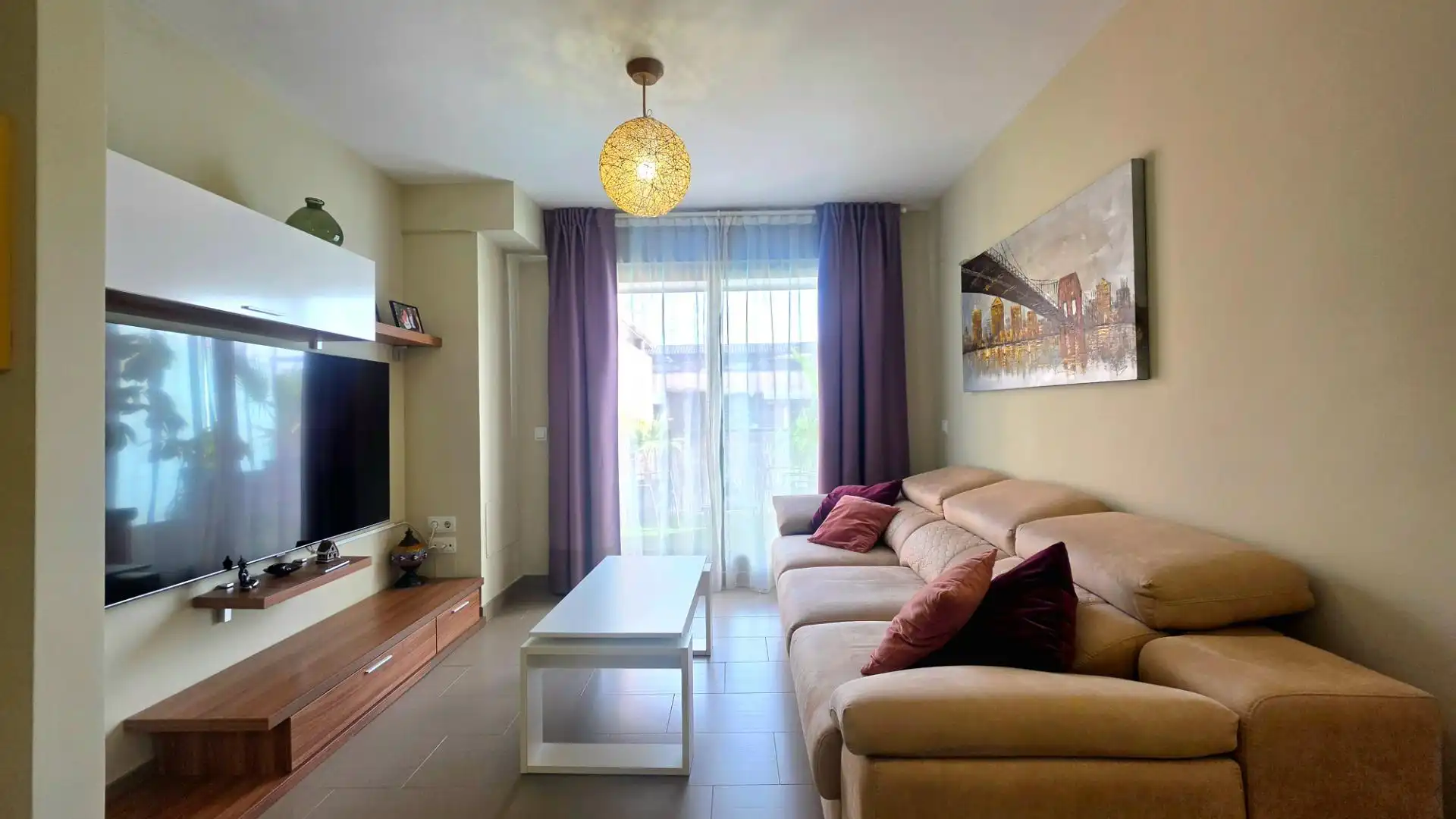 Living room of Attic for sale in San Javier  with Air Conditioner, Private garden and Terrace