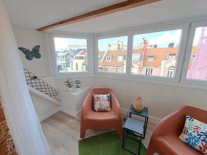 Balcony of Flat to rent in Bilbao   with Heating, Furnished and Oven