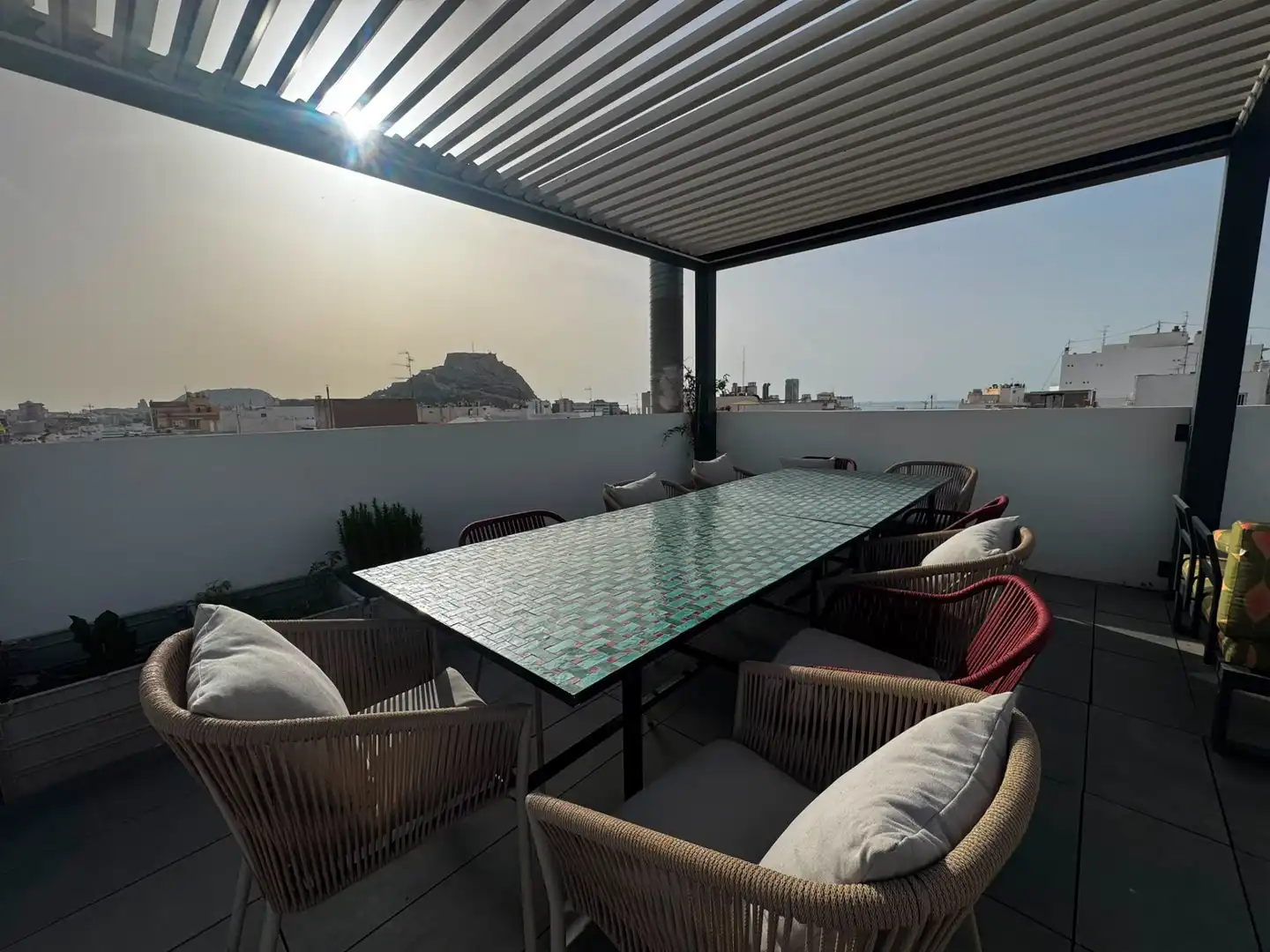 Terraza de Ático en venta en Alicante / Alacant con Aire acondicionado, Terraza y Amueblado