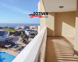 Vista exterior de Apartament de lloguer en Santiago del Teide amb Terrassa, Balcó i Piscina comunitària