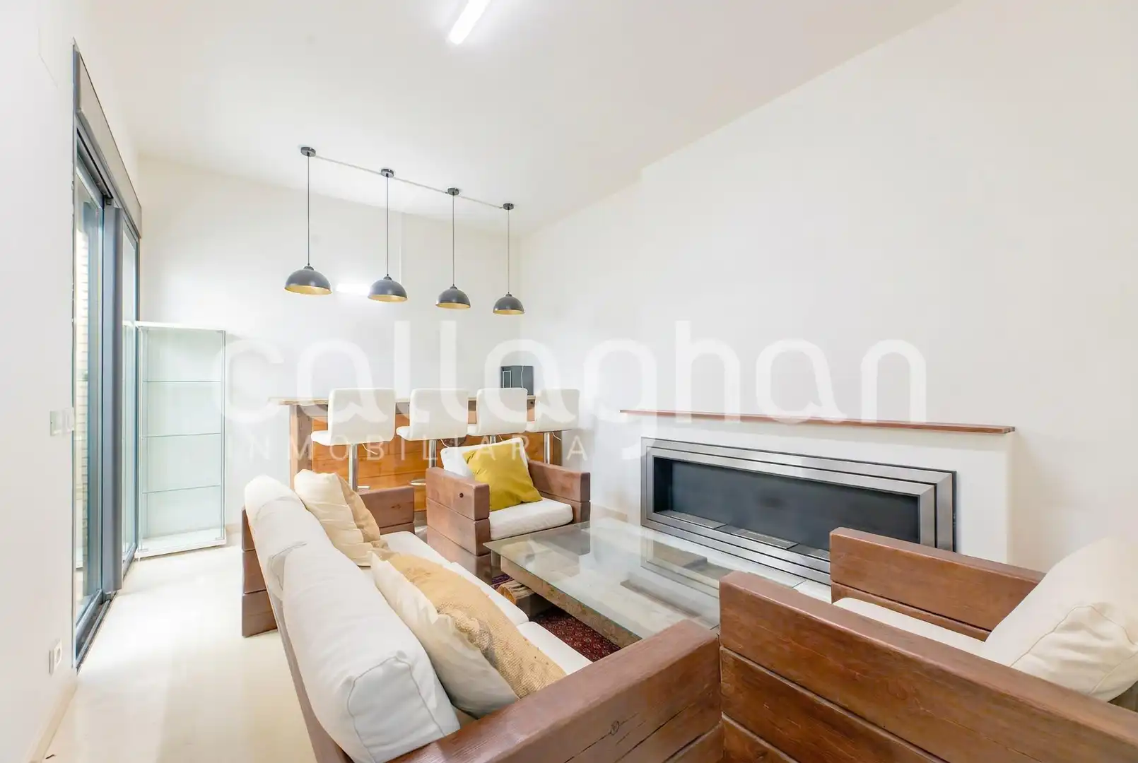 Living room of Detached homes for rent in Paterna  with Air Conditioner, Heating and Private garden