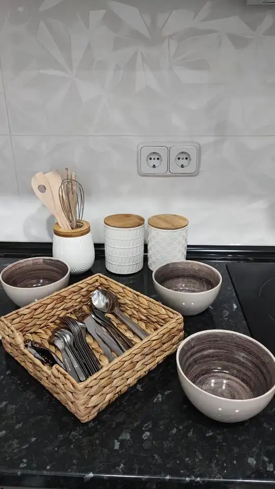 Küche von Wohnung zur Miete in Madrid mit Klimaanlage, Heizung und Möbliert