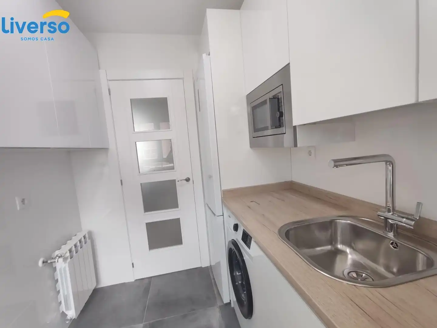 Cocina de Piso de alquiler en Burgos con Calefacción