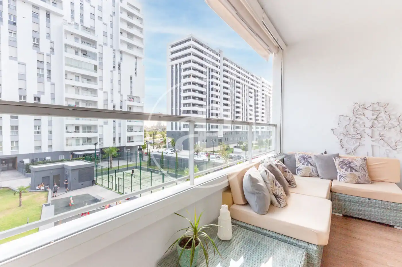 Terraza de Piso en venta en Valencia con Aire acondicionado, Calefacción y Jardín privado