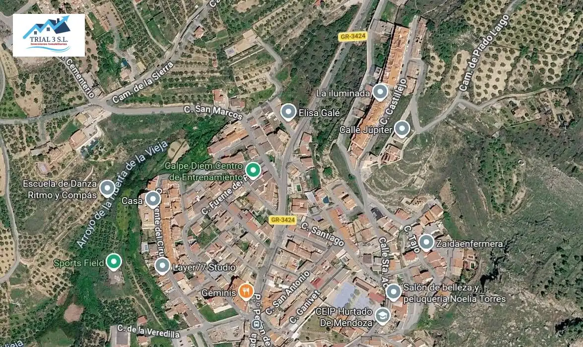 Exterior view of Flat for sale in Cogollos de la Vega  with Community pool