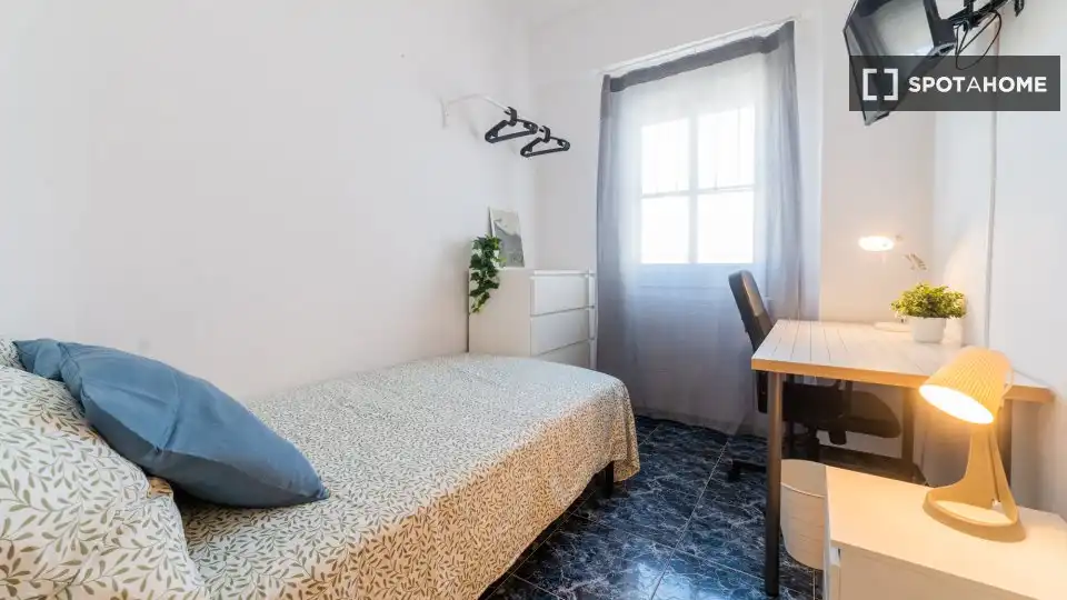 Habitación de Piso para compartir en Massamagrell con Aire acondicionado, Calefacción y Amueblado