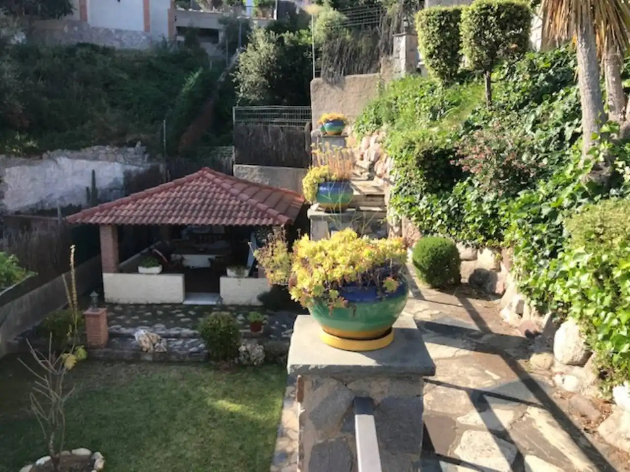 Jardín de Casa o chalet en venta en Caldes de Montbui con Aire acondicionado, Calefacción y Jardín privado