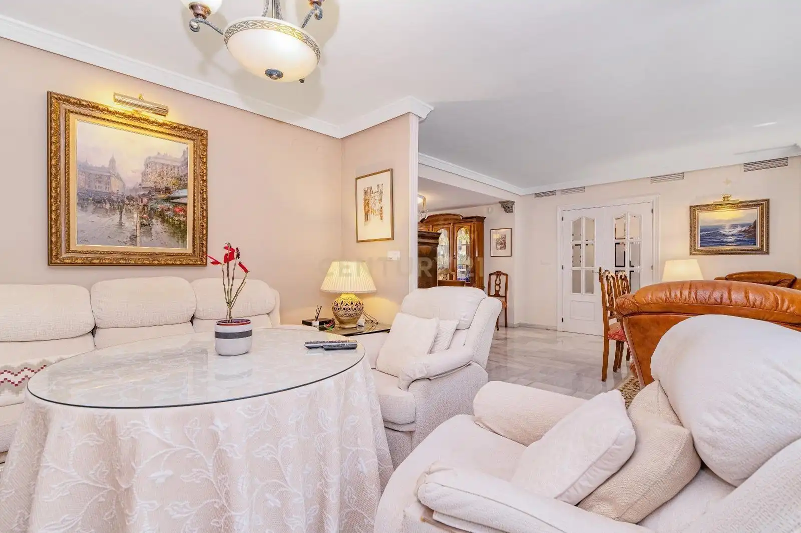 Comedor de Apartamento en venta en Granada con Jardín privado, Piscina y Alarma