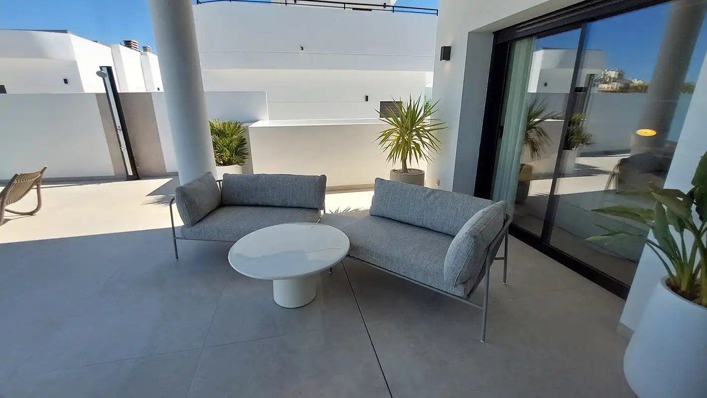 Terraza de Casa o chalet en venta en Rojales con Aire acondicionado, Calefacción y Jardín privado