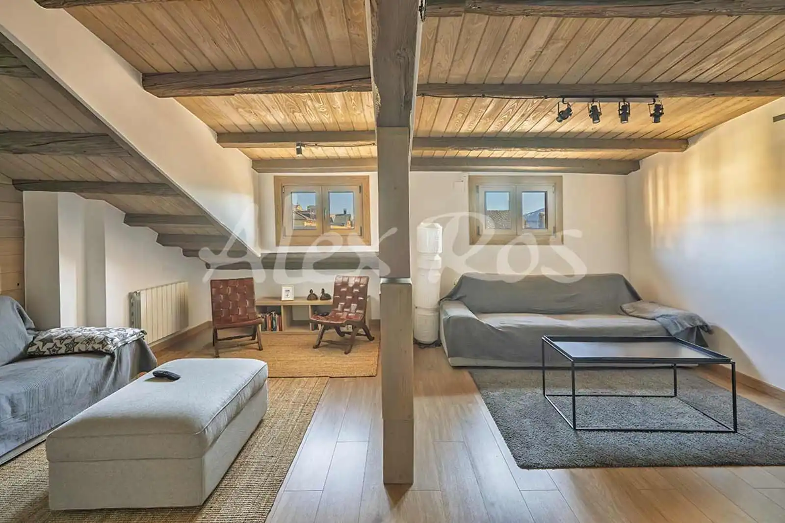 Sala de estar de Ático en venta en Puigcerdà con Aire acondicionado y Calefacción