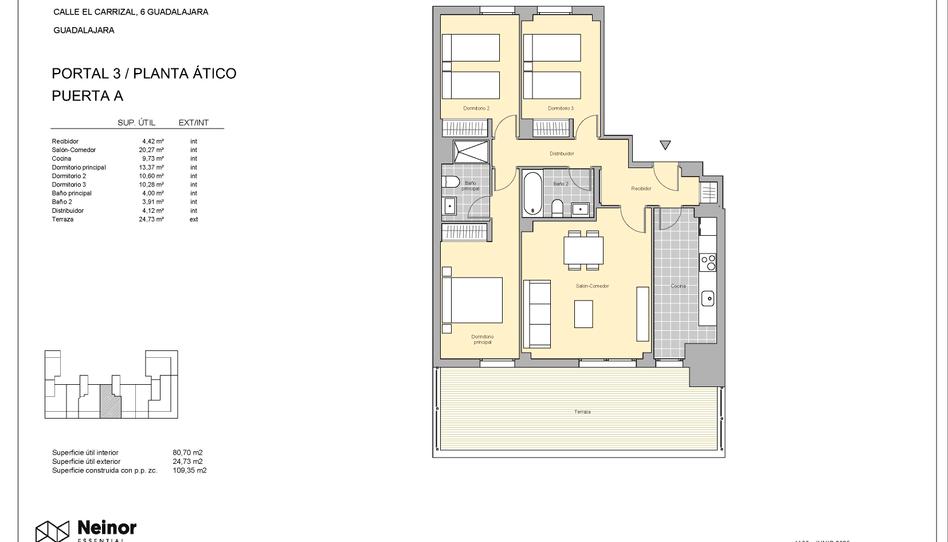 Foto 1 de Pis en venda a   Calle el Carrizal, 6, Las Cañas, Guadalajara