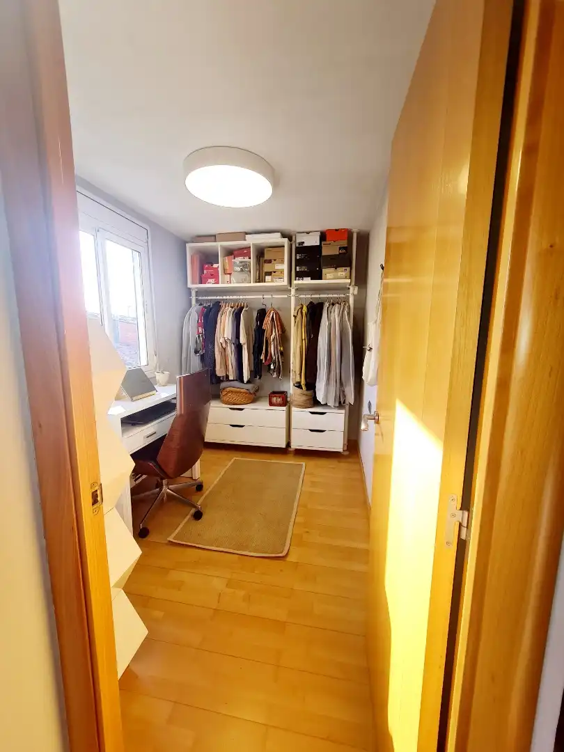 Bedroom of Flat for sale in Sabadell  with Air Conditioner and Balcony