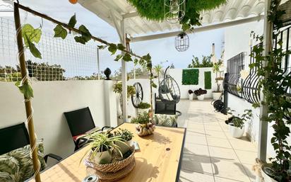 Terrace of Single-family semi-detached for sale in Torremolinos  with Air Conditioner, Heating and Community pool
