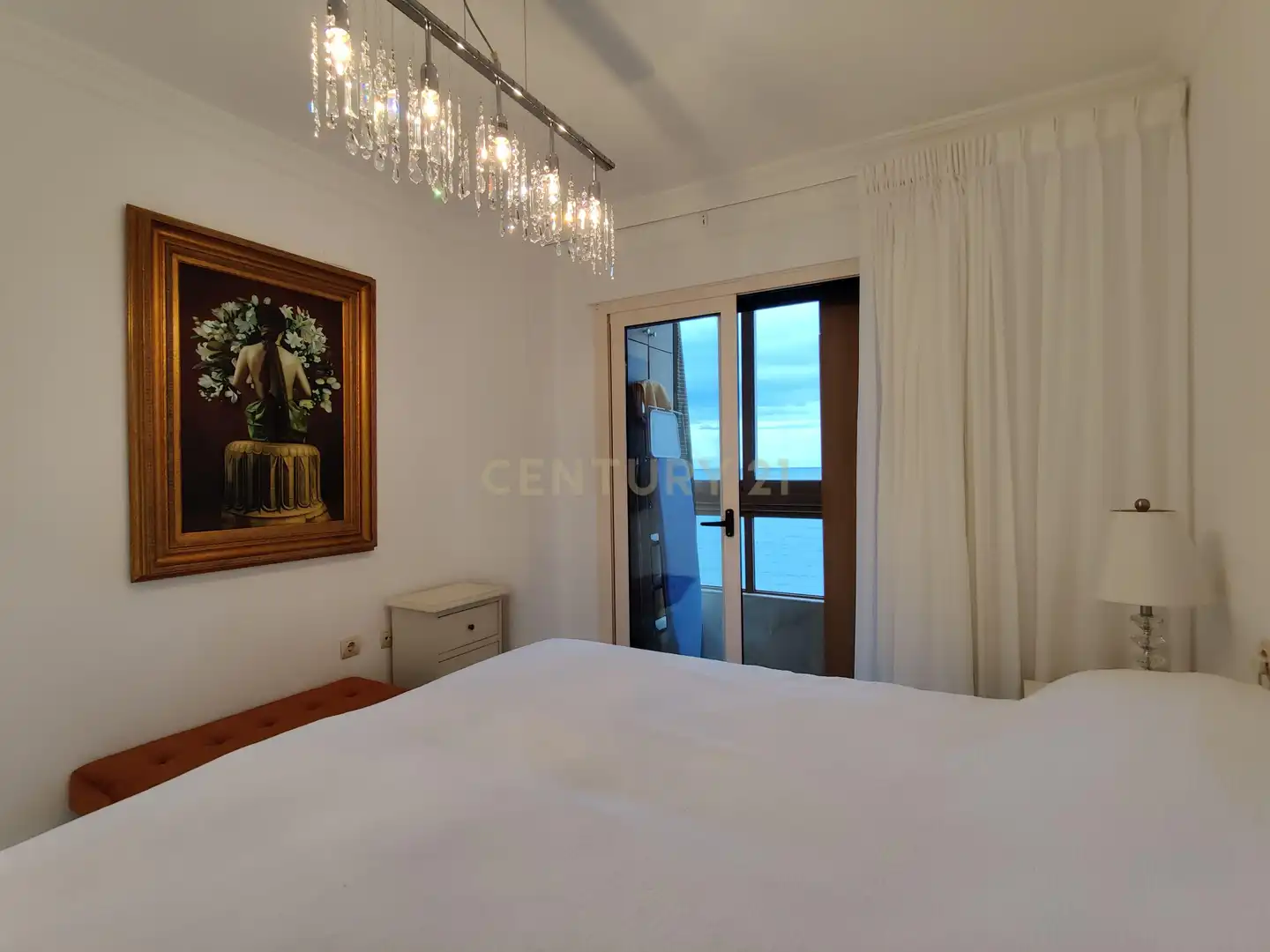 Dormitori de Apartament de lloguer en Calpe / Calp amb Aire condicionat i Traster