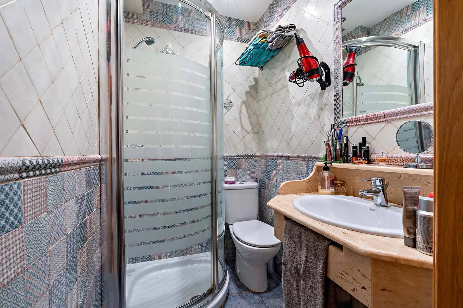 Baño de Casa o chalet en venta en Roquetas de Mar con Aire acondicionado, Trastero y Alarma