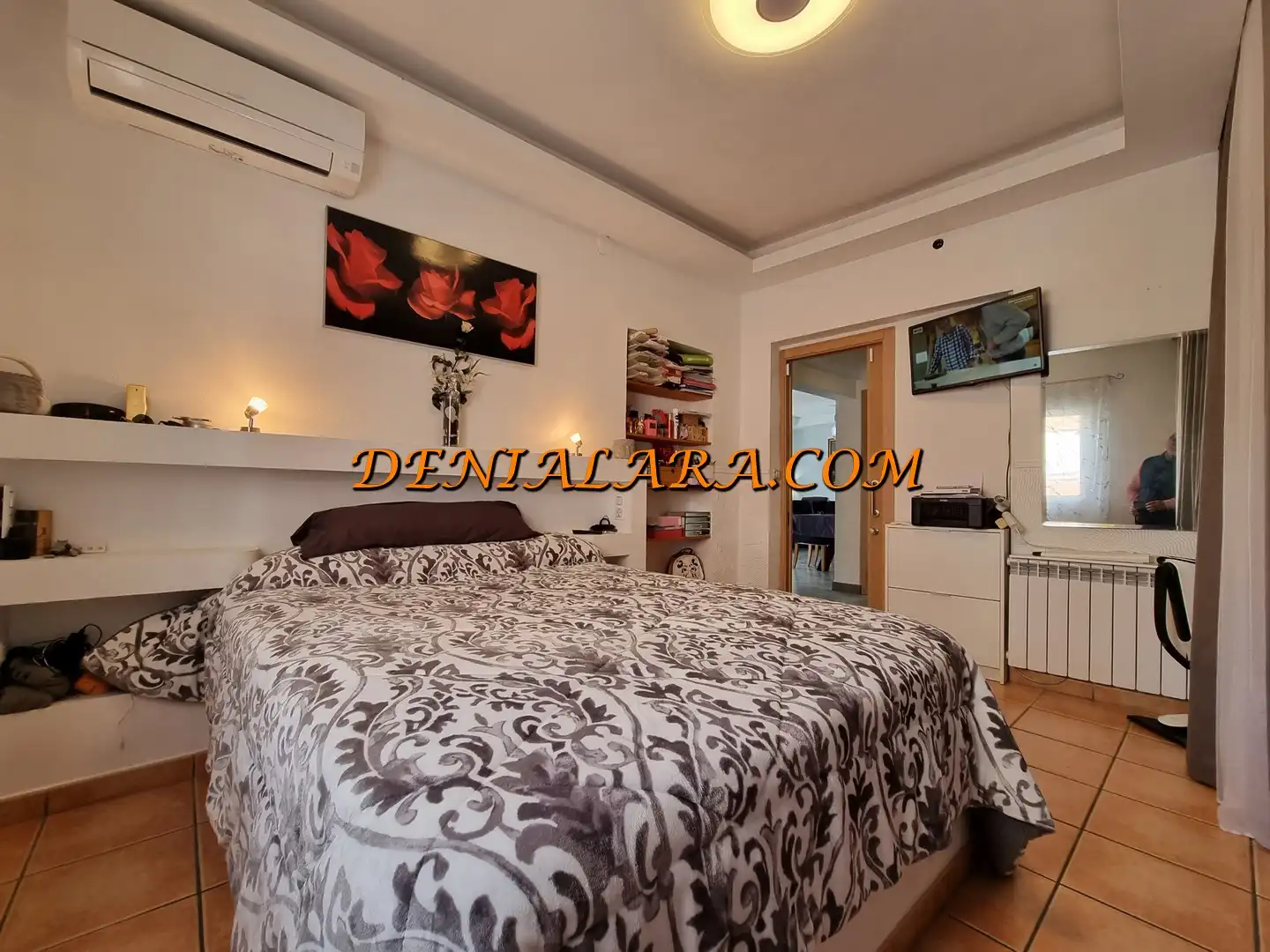 Bedroom of Flat for sale in Dénia  with Air Conditioner, Heating and Furnished