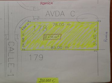 Terreno industrial en venta en Pedanías - Extrarradio
