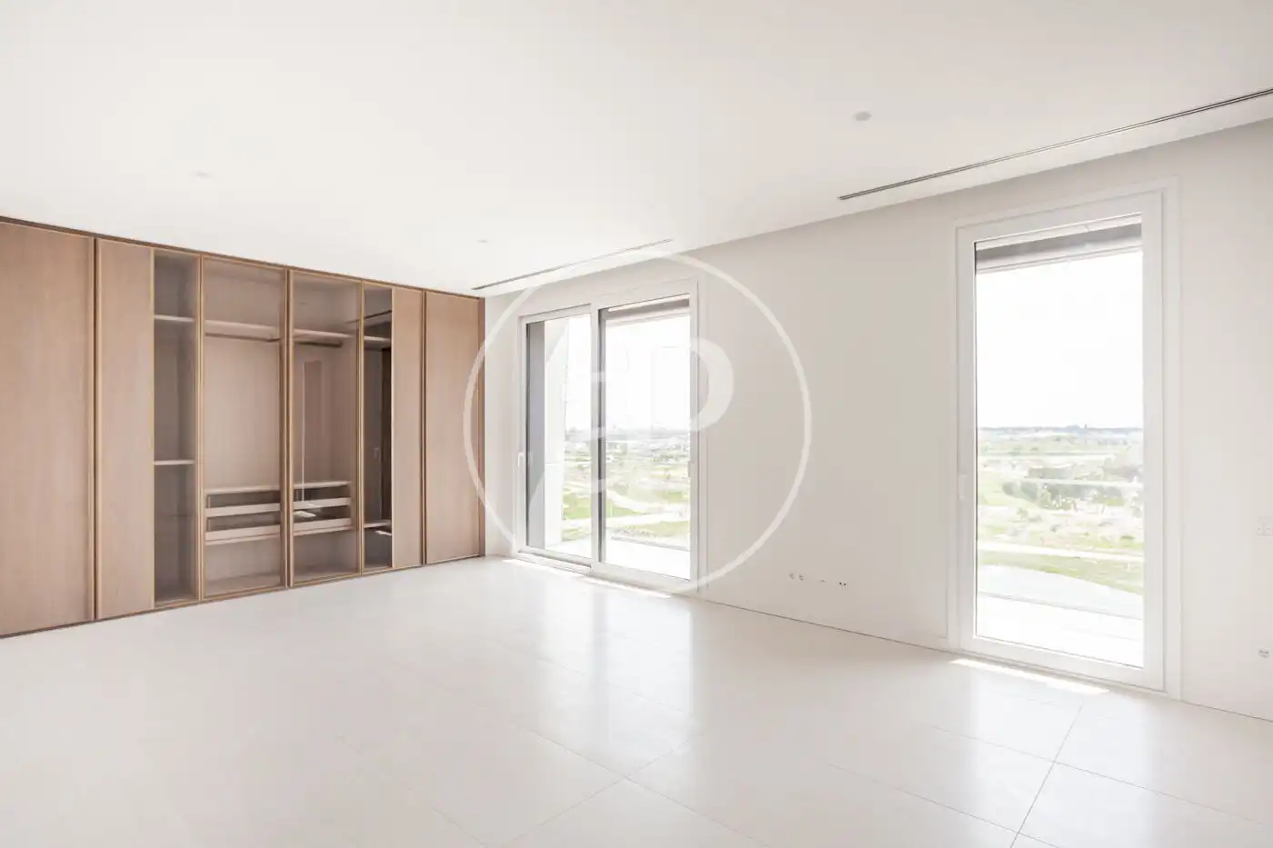 Bedroom of Flat for rent in Pozuelo de Alarcón  with Air Conditioner, Heating and Private garden