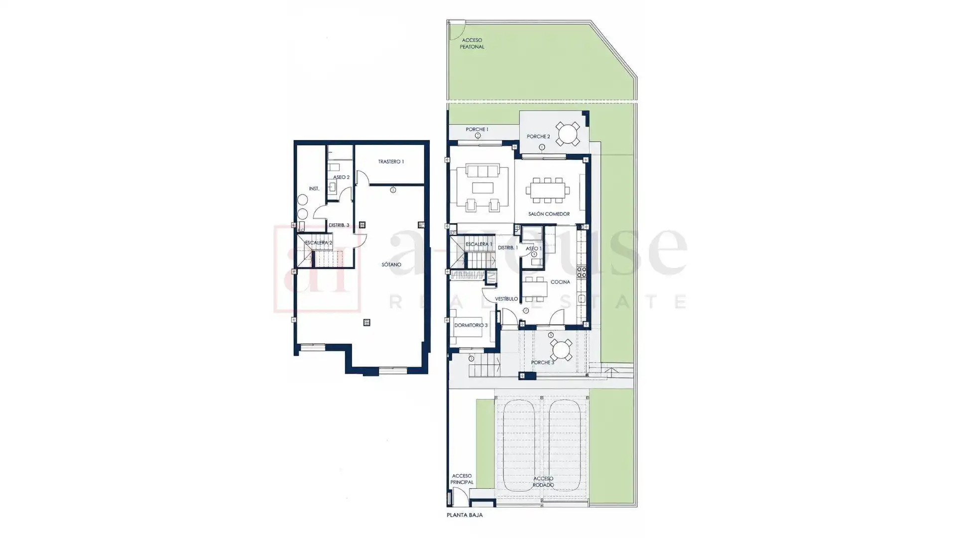 Casa adosada en venta en Boadilla del Monte con Aire acondicionado, Calefacción y Jardín privado