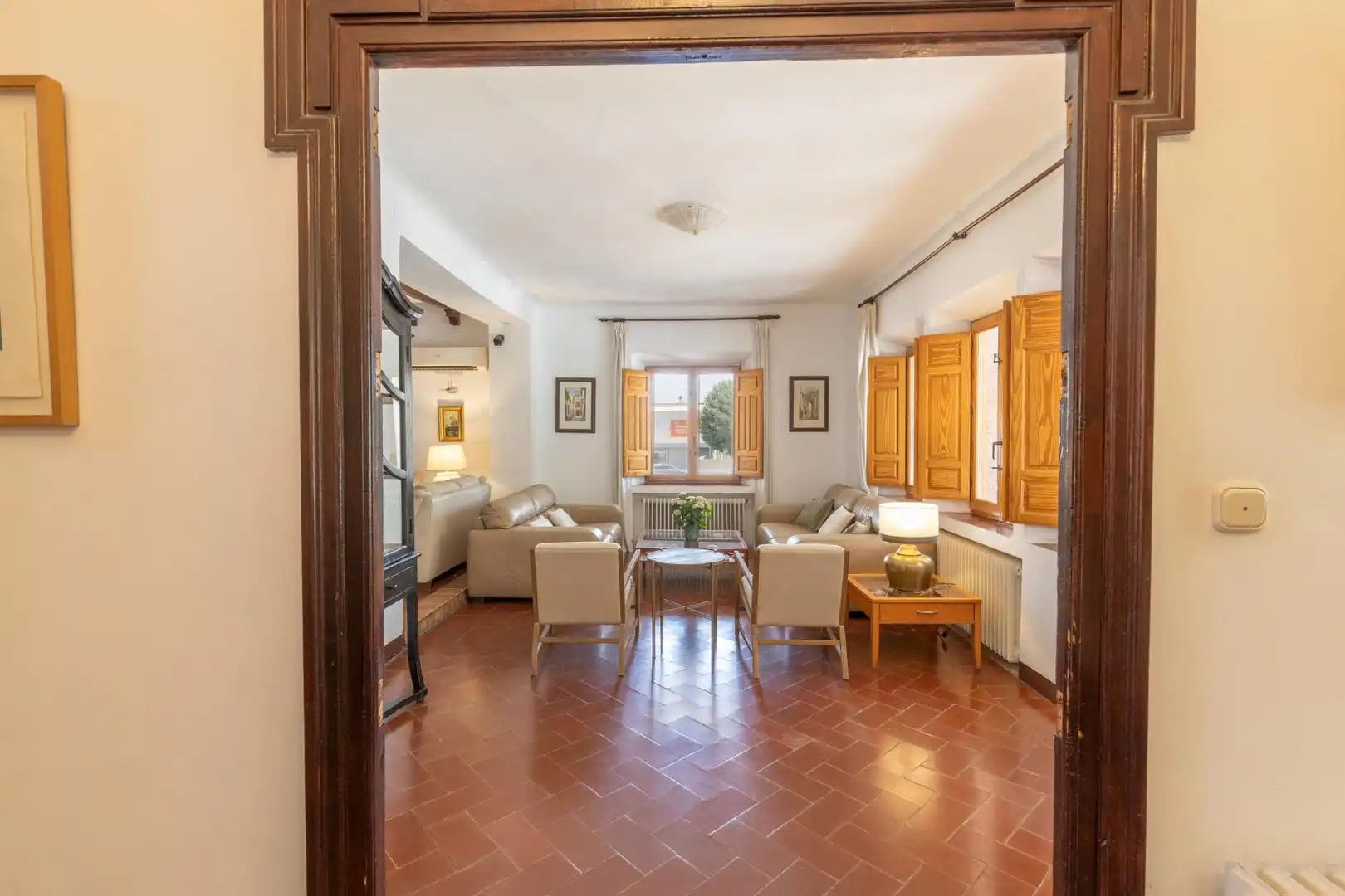 Sala de estar de Casa o chalet en venta en Las Gabias con Aire acondicionado, Calefacción y Jardín privado