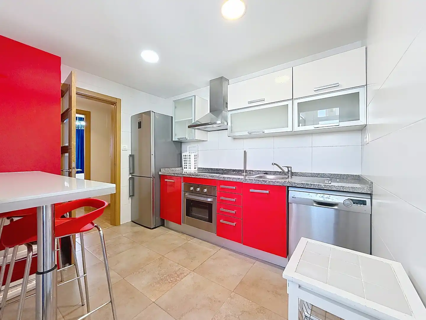 Cocina de Ático de alquiler en Málaga con Aire acondicionado, Terraza y Amueblado