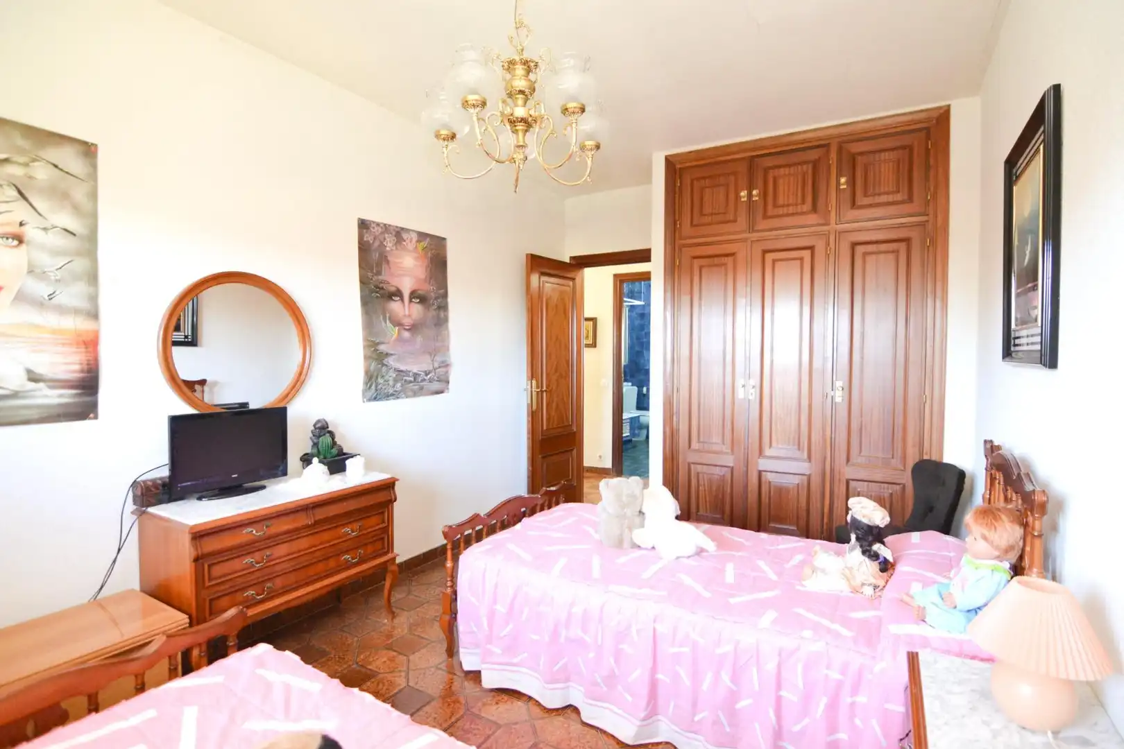 Bedroom of Houses for sale in El Escorial  with Heating, Private garden and Terrace