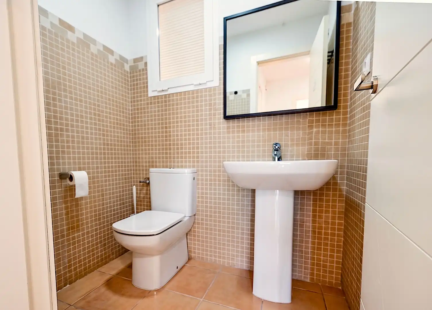 Baño de Casa adosada en venta en Benalmádena con Aire acondicionado, Terraza y Trastero