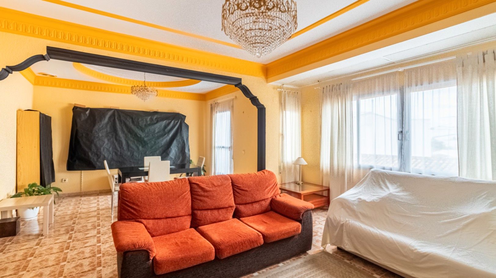 Sala d'estar de Pis en venda en Pedreguer amb Terrassa i Traster