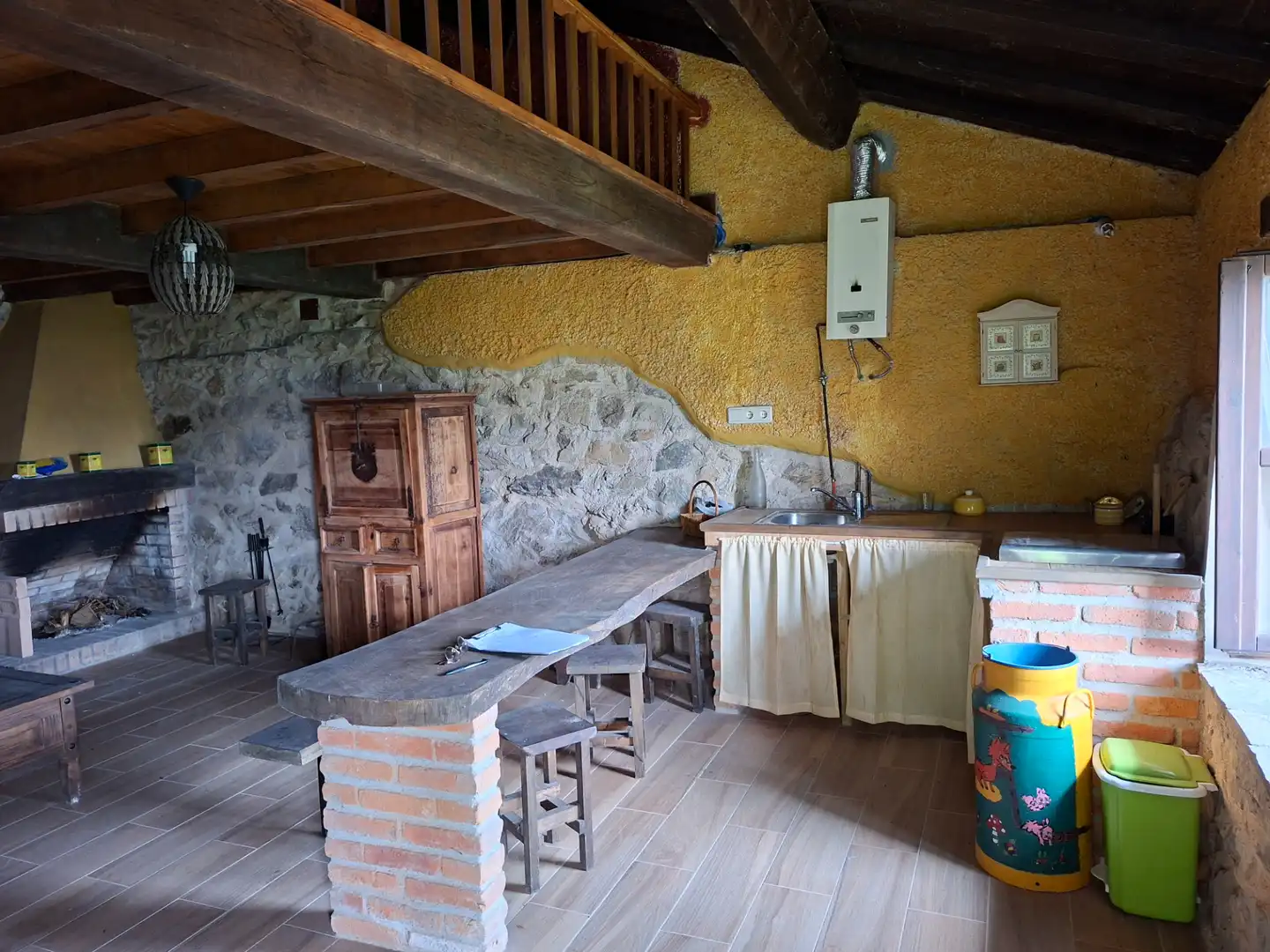 Kitchen of Country homes for sale in Piloña  with Heating and Furnished