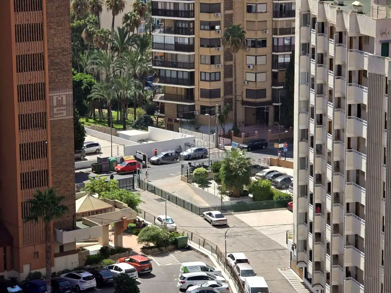Vista exterior de Pis en venda en Benidorm amb Aire condicionat, Terrassa i Moblat