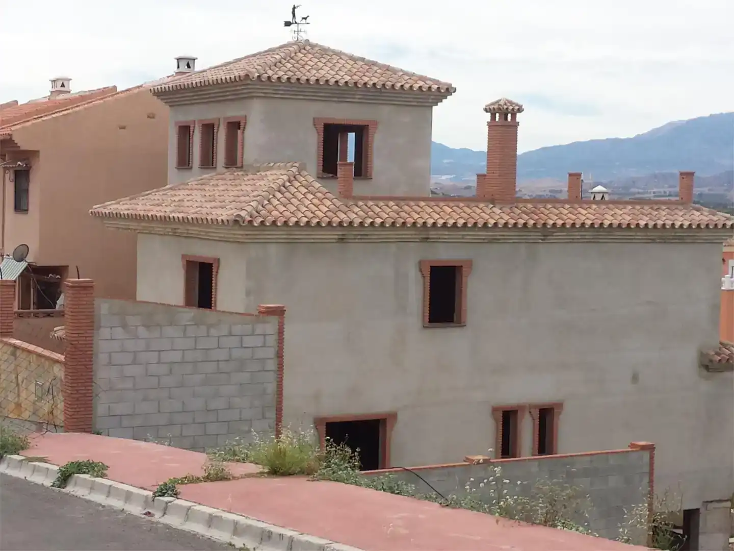 Vista exterior de Casa o xalet en venda en Cártama amb Balcó