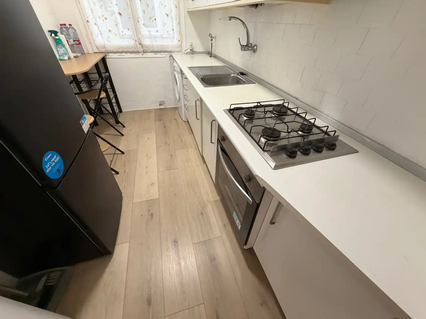 Cocina de Piso de alquiler en Lleida con Aire acondicionado, Calefacción y Parquet