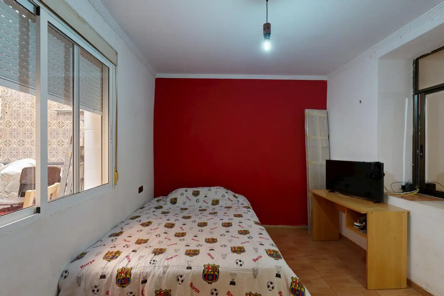 Dormitori de Casa adosada en venda en Cartagena amb Aire condicionat i Jardí privat