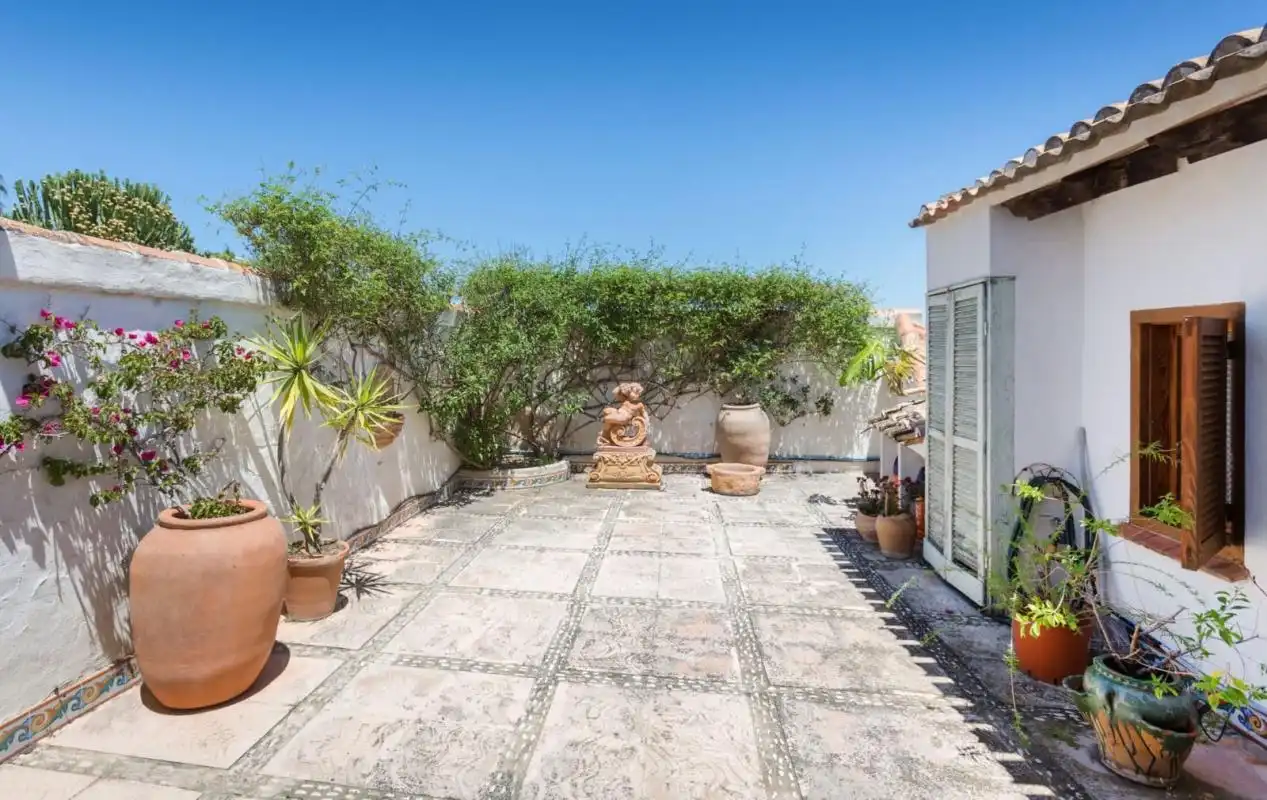 Terraza de Finca rústica en venta en Teulada con Calefacción, Jardín privado y Terraza