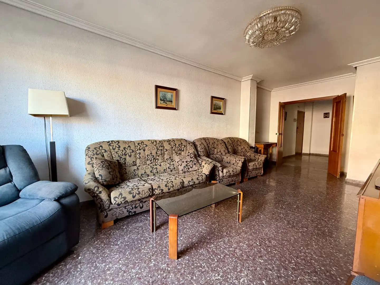 Living room of Flat for sale in Murcia  with Storage room and Balcony