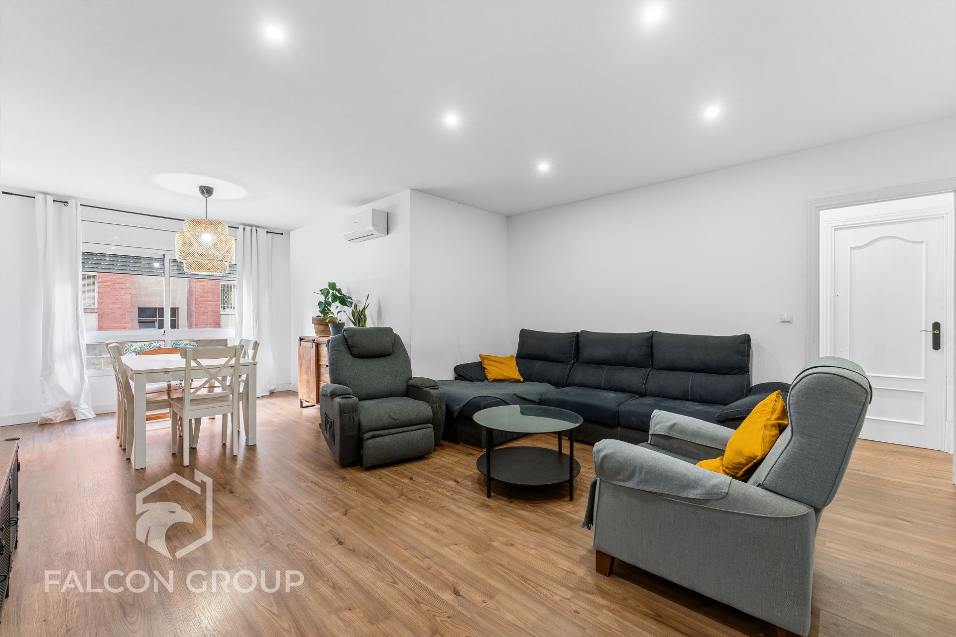 Sala de estar de Piso en venta en Reus con Aire acondicionado, Calefacción y Parquet