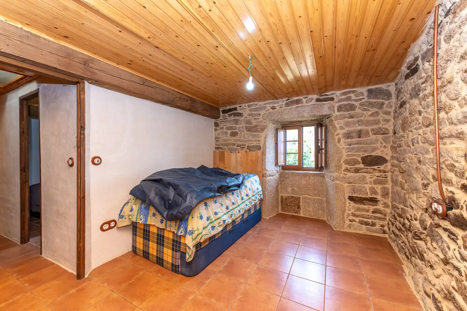Habitación de Finca rústica en venta en Guitiriz con Amueblado
