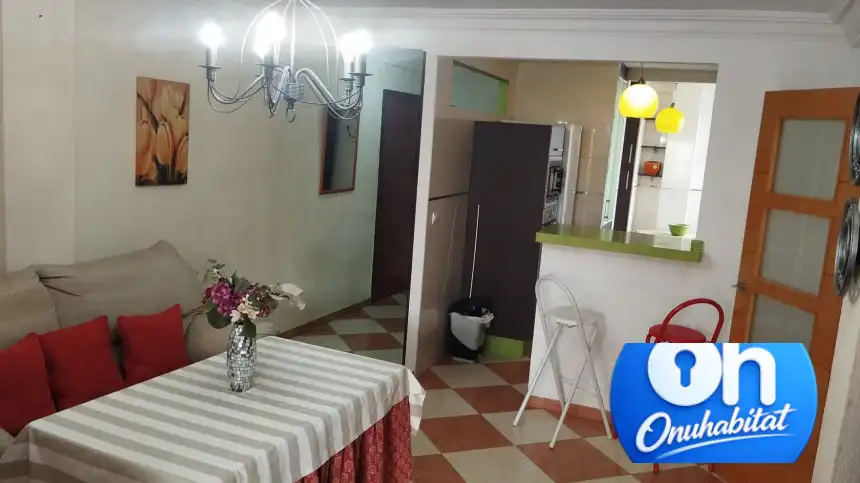 Cuina de Pis en venda en Huelva amb Aire condicionat, Moblat i Balcó