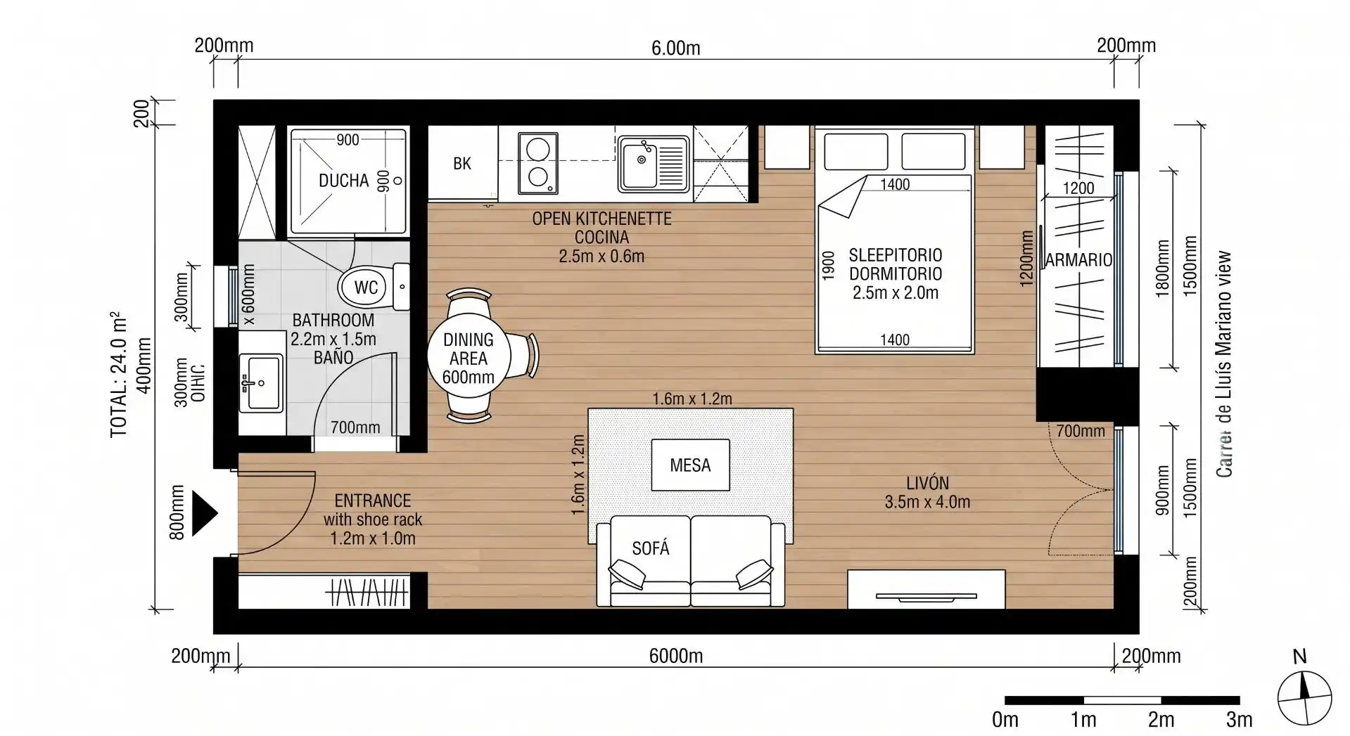 Apartment mit Aufzug zum Verkauf in La Pineda, imagen 4