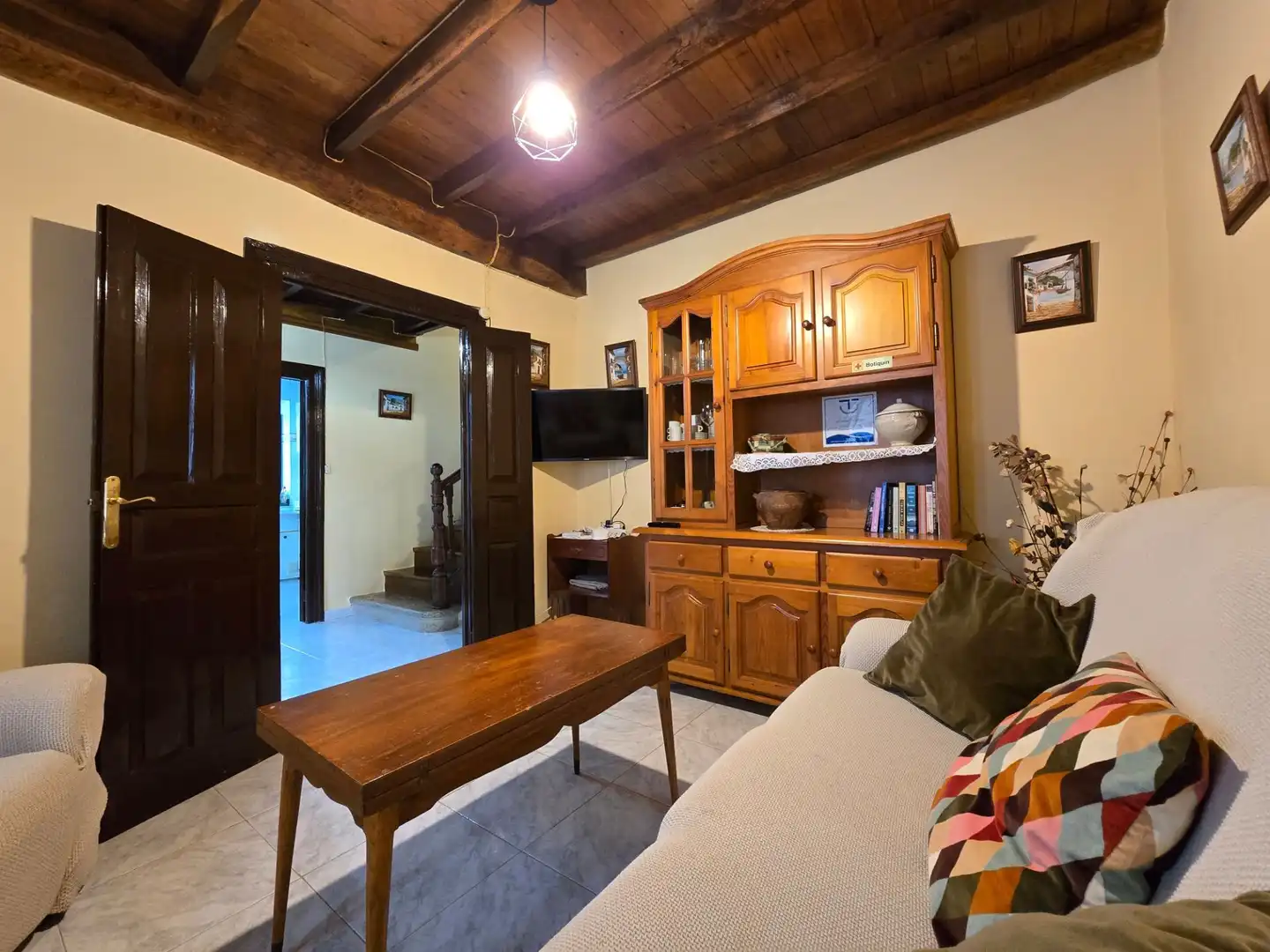 Sala d'estar de Casa o xalet en venda en Llanes amb Calefacció, Terrassa i Traster
