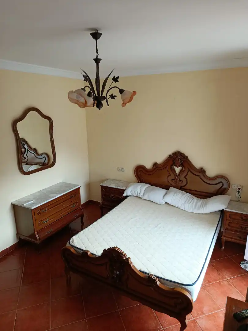 Bedroom of Detached homes for rent in Villanueva del Trabuco  with Furnished, Oven and Washing machine
