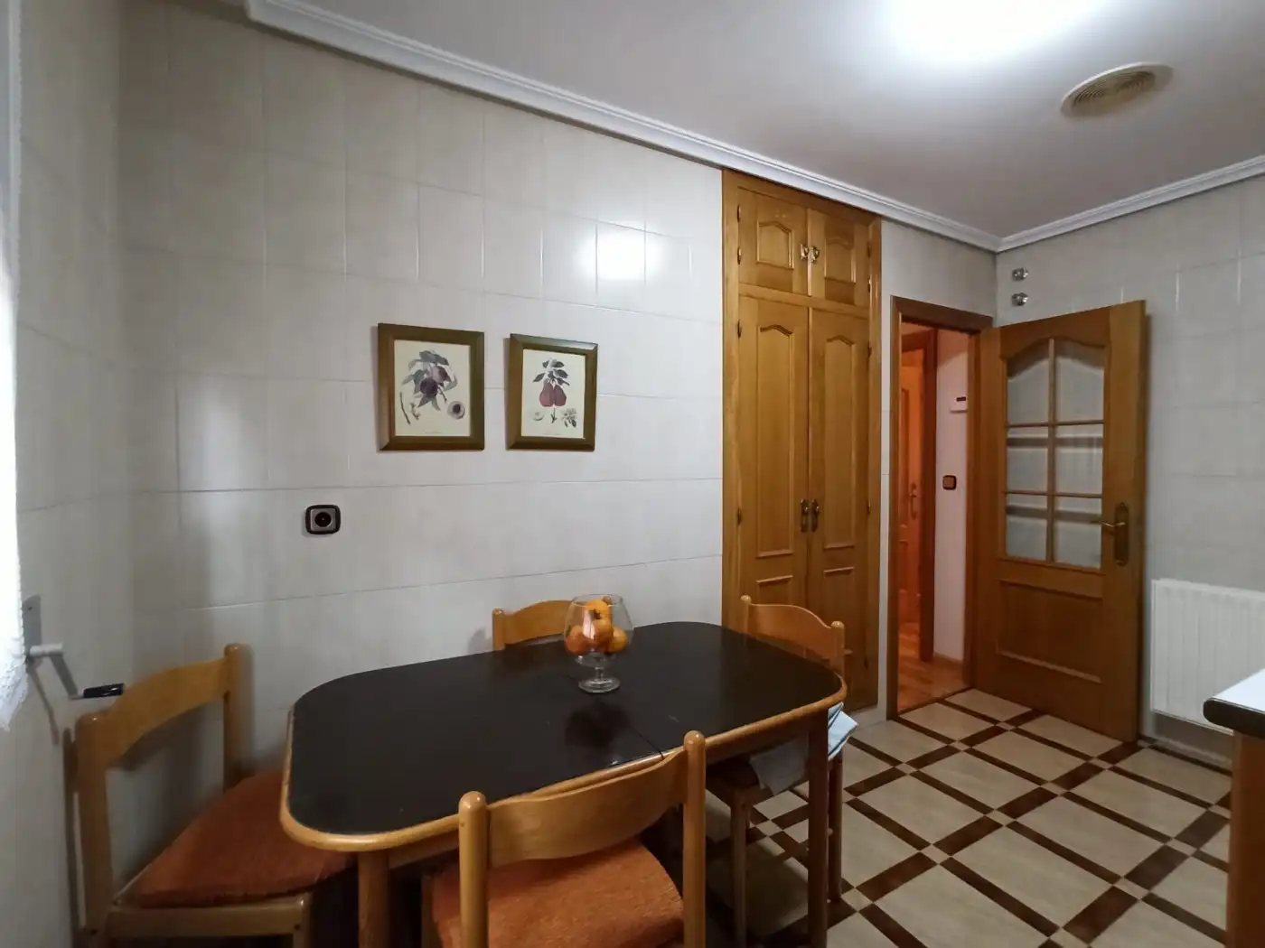 Dining room of Flat for rent in Ponferrada  with Heating, Storage room and Furnished