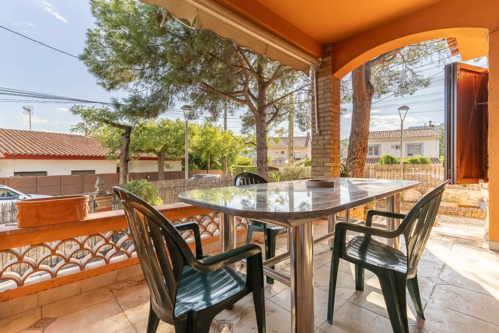 Terrassa de Casa o xalet en venda en Les Borges del Camp amb Calefacció, Jardí privat i Terrassa