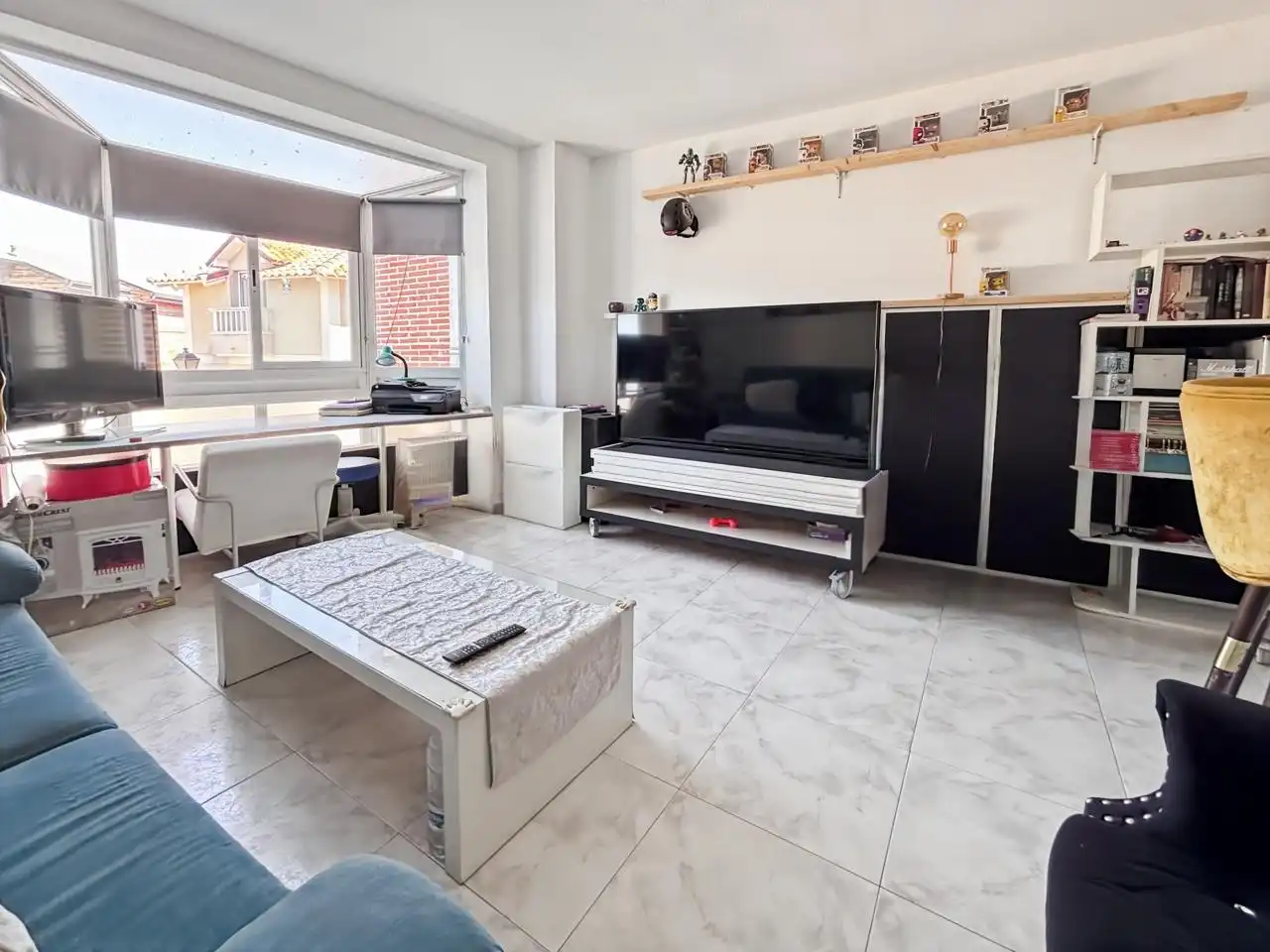 Sala de estar de Dúplex en venta en Colmenarejo con Terraza