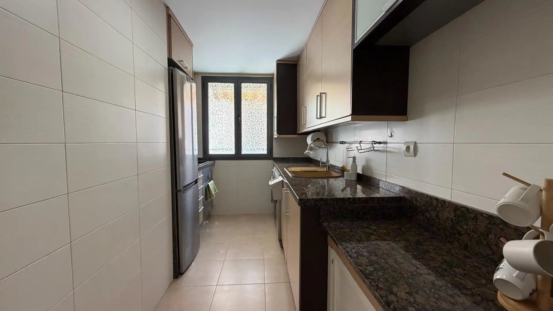 Kitchen of Flat for sale in Valencia  with Air Conditioner, Heating and Parquet flooring