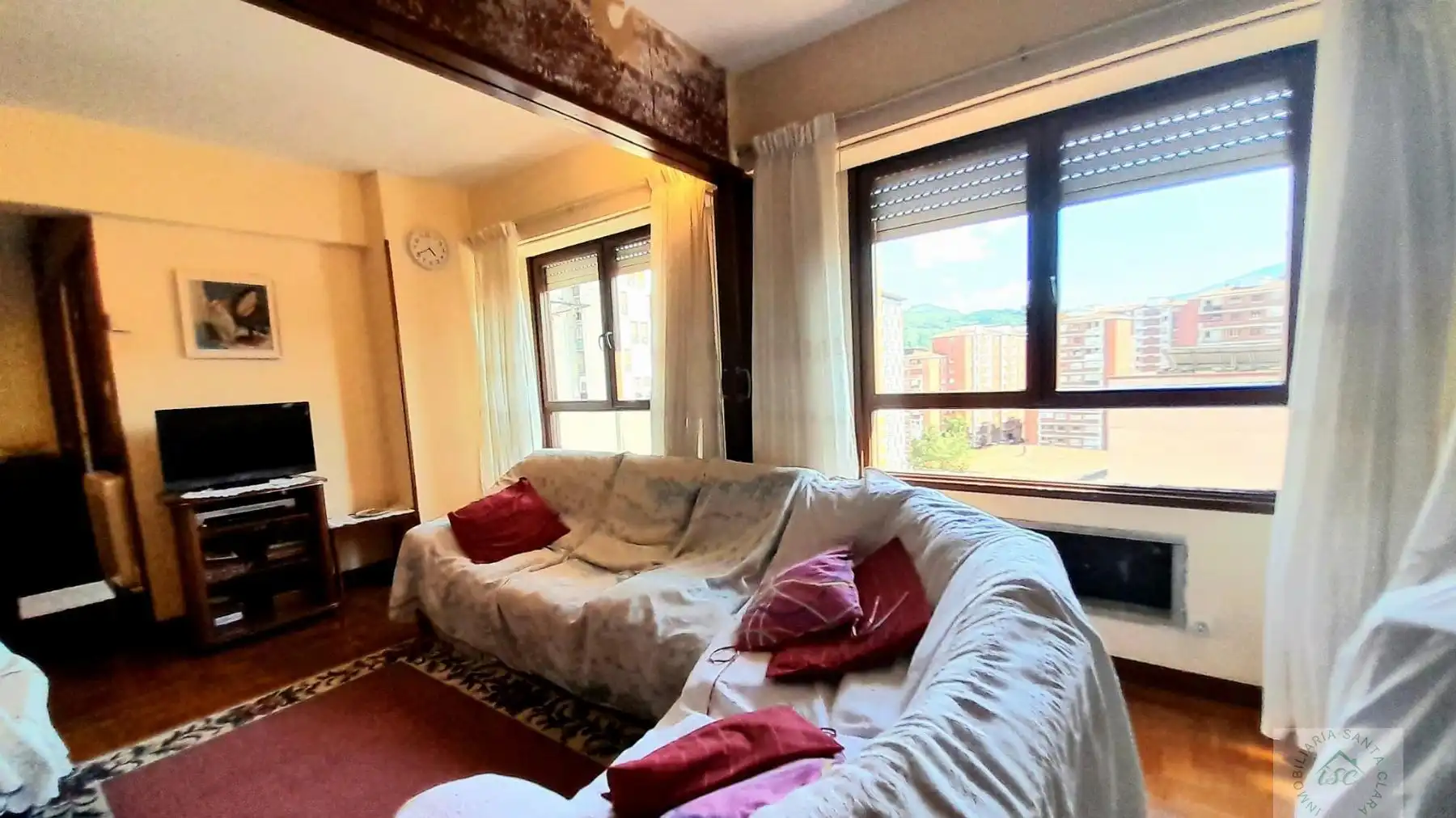 Sala de estar de Piso en venta en Bilbao  con Calefacción y Terraza