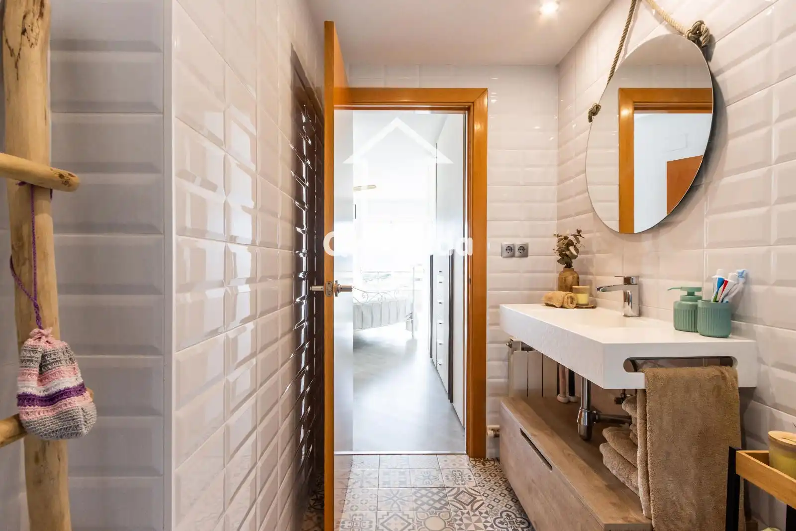 Badezimmer von Maisonette zum Verkauf in Parets del Vallès mit Klimaanlage, Heizung und Terrasse