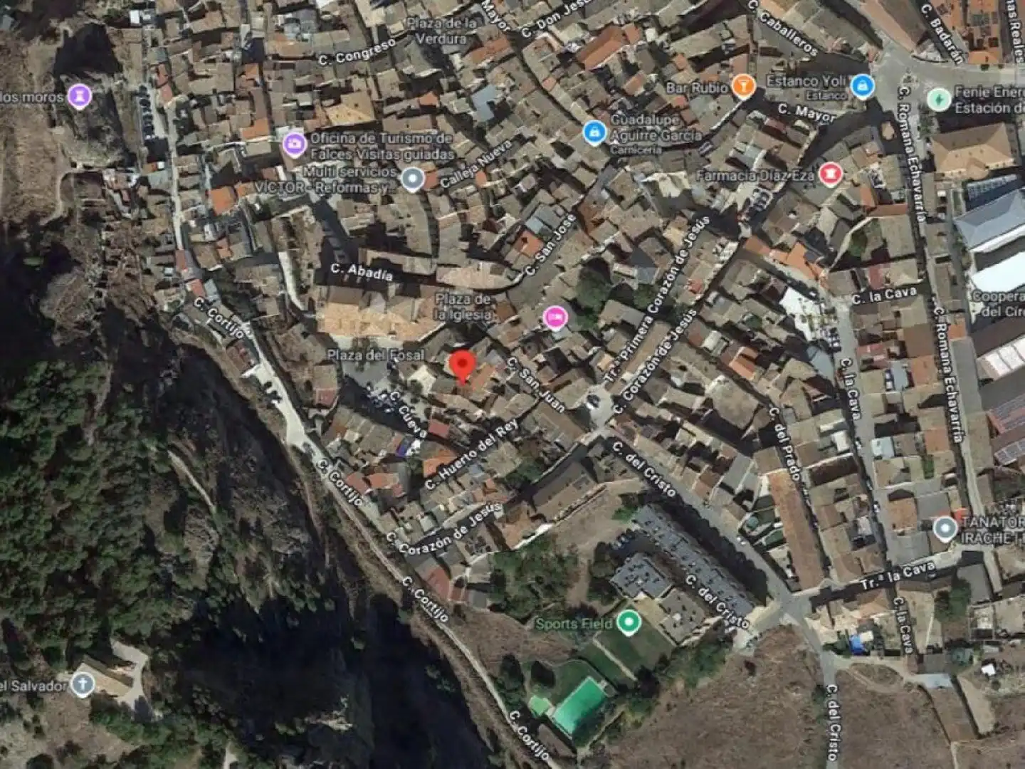Exterior view of Houses for sale in Falces, Navarra