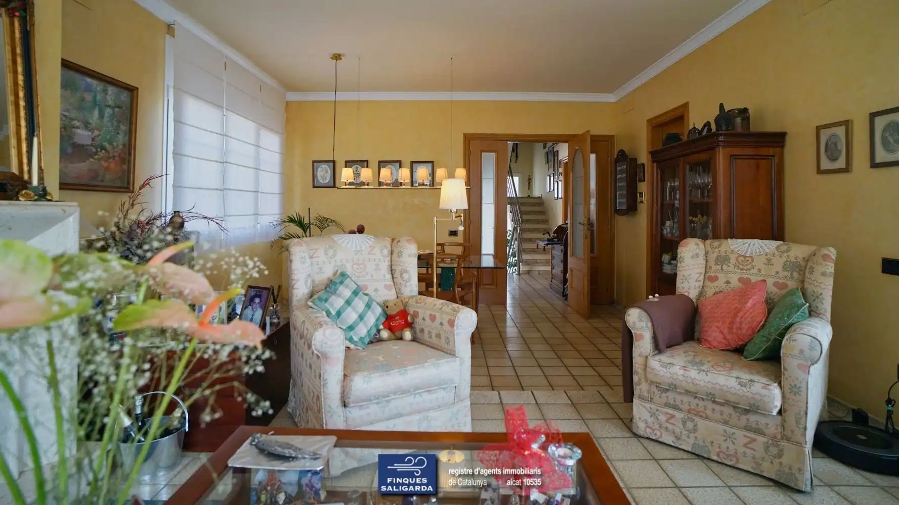 Sala de estar de Casa o chalet en venta en Canovelles con Aire acondicionado, Calefacción y Terraza