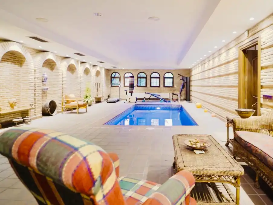 Piscina de Casa o chalet en venta en Las Rozas de Madrid con Aire acondicionado, Calefacción y Jardín privado